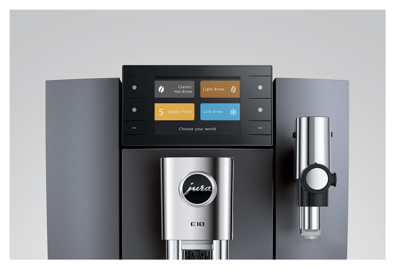 E10 Kaffeevollautomat 15 bar 1,9 l AutoClean (Onyx Grey (EA)) 