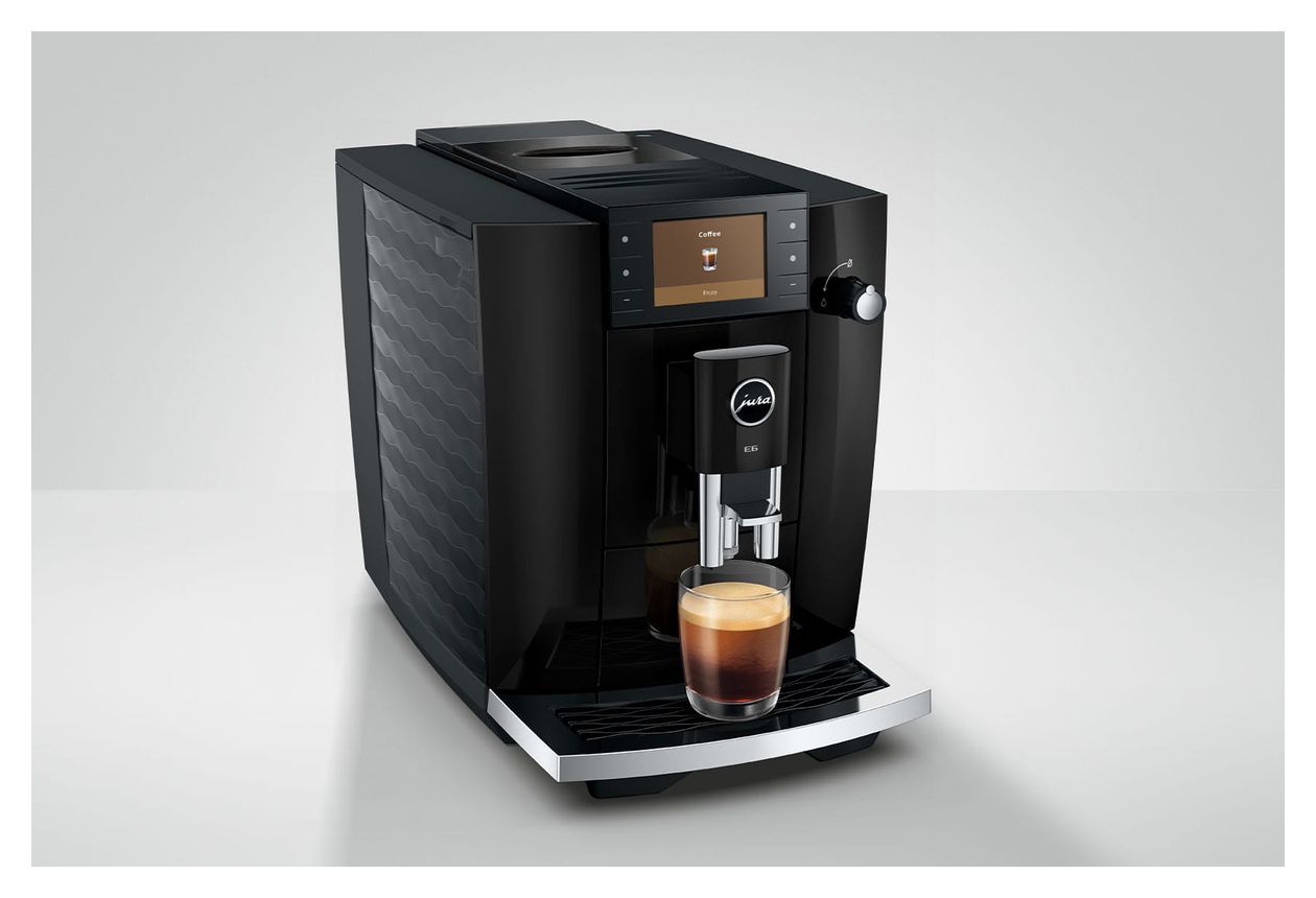 E6 Kaffeevollautomat 15 bar 1,9 l AutoClean (Piano Black (EC)) 
