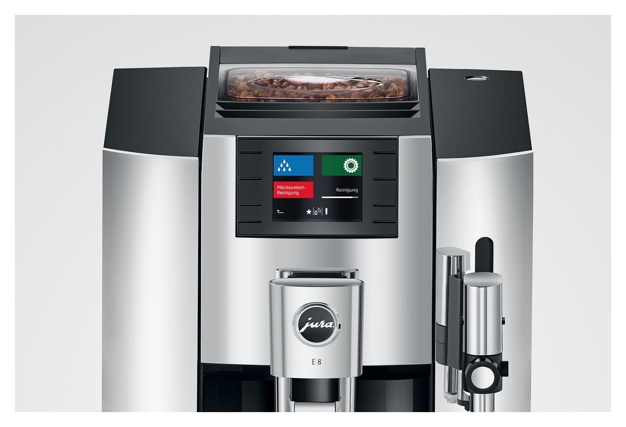 E8 Kaffeevollautomat 15 bar 1,9 l 280 g AutoClean (Chroom) 