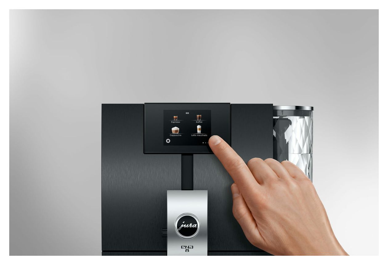 ENA8 Kaffeevollautomat 15 bar 1,1 l 125 g AutoClean (Aluminium Dark Inox (ECS)) 