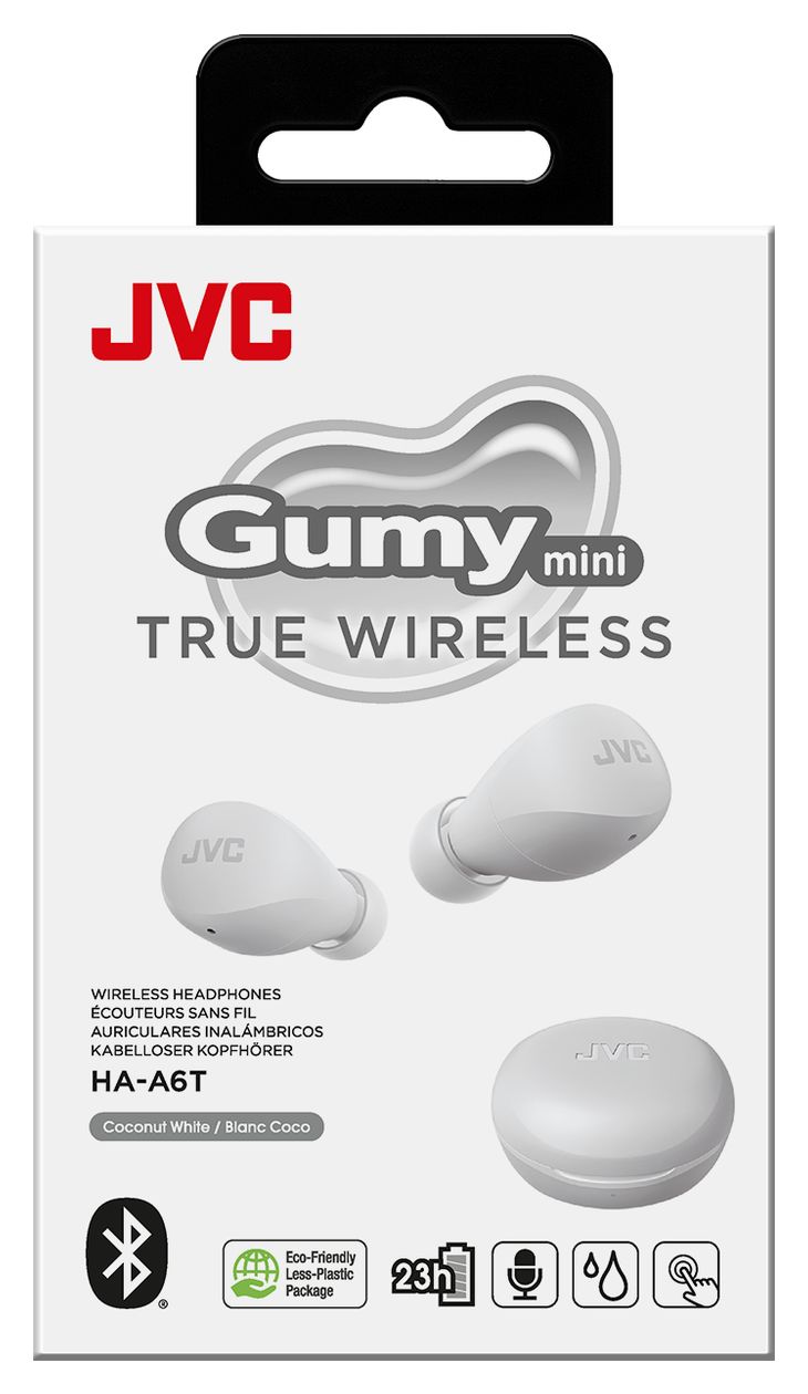 HA-A6T In-Ear Bluetooth Kopfhörer Kabellos TWS 7,5 h Laufzeit IPX4  (Weiß) 