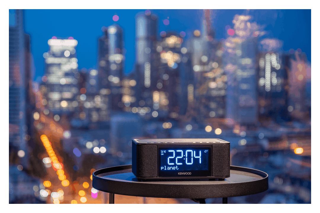 CR-ST40DAB-B Bluetooth DAB+, FM Radio Uhr  (Schwarz) 