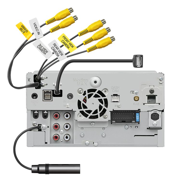 DNR992RVS 25,6 cm (10.1 Zoll) Navigationsgerät 2000 GB Ganz Europa 