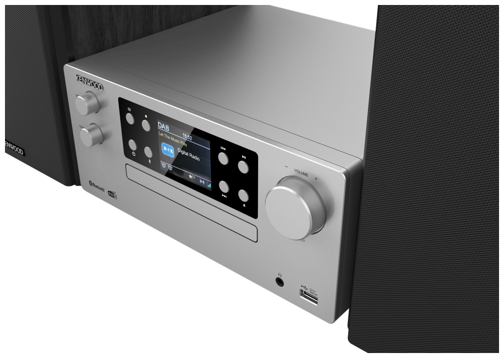 M-925DAB-S Heim-Audio-Mikrosystem DAB+, FM 50 W Bluetooth 