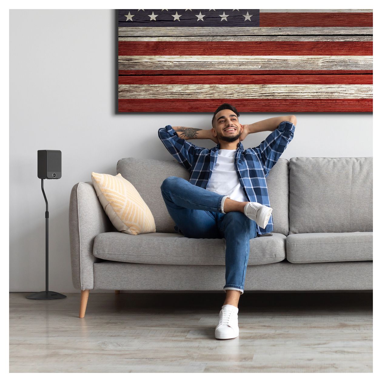 Flexus Surr 100 Soundbar 50 W 2.0 Kanäle  (Schwarz) 