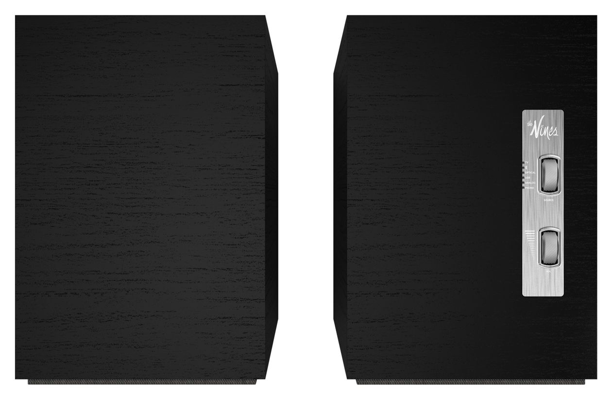 The Nines 240 W Bluetooth Lautsprecher  (Schwarz) 