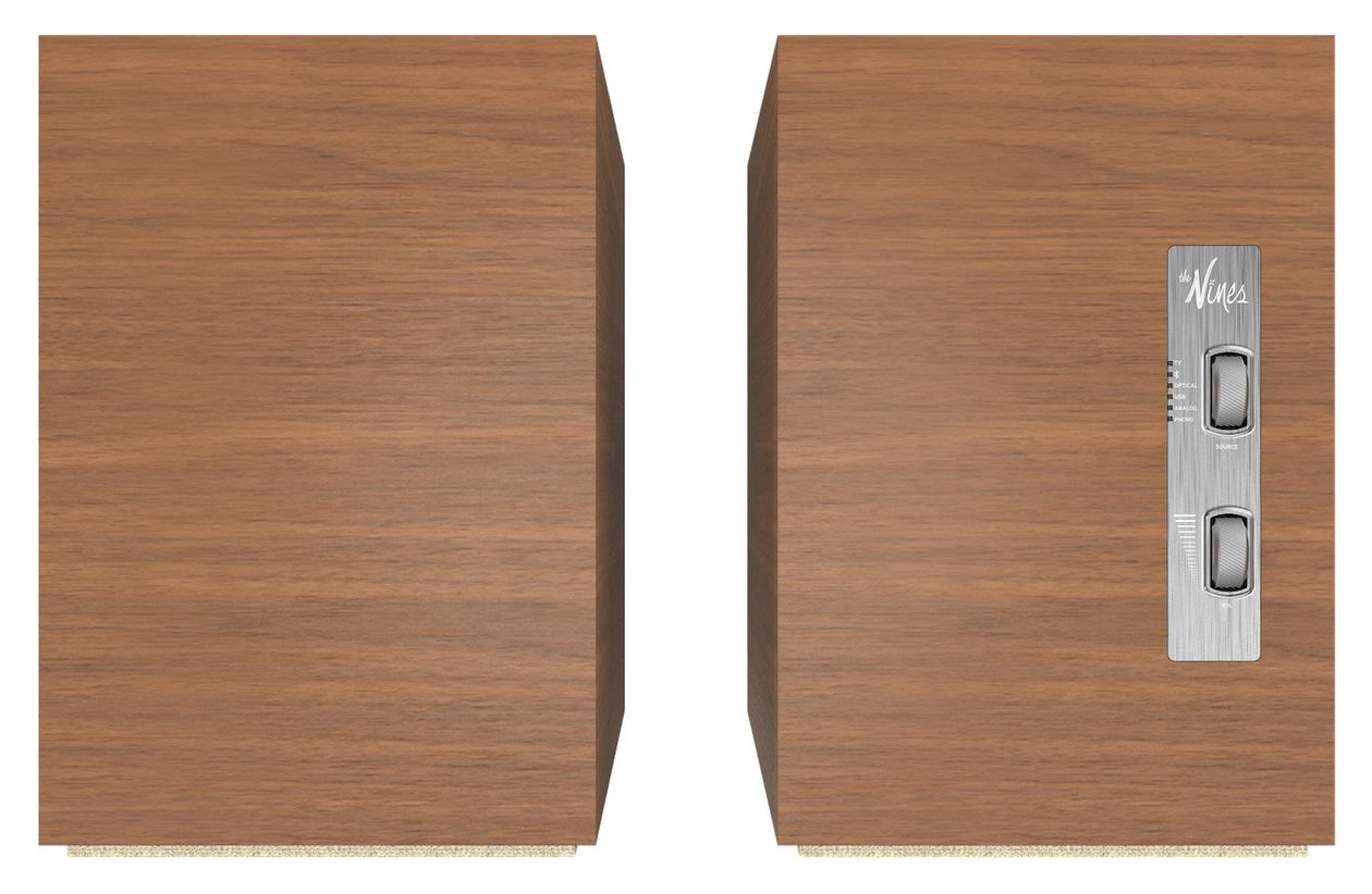 The Nines 240 W Bluetooth Lautsprecher  (Walnuss) 