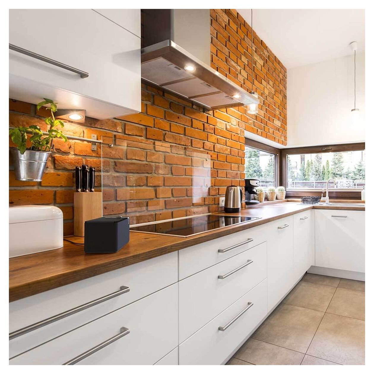 The One Plus Bluetooth Lautsprecher  (Schwarz) 