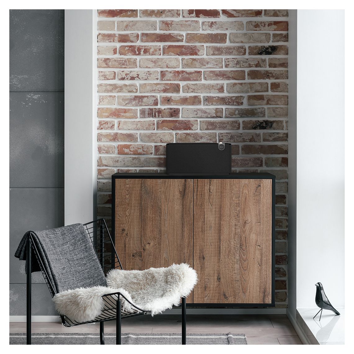 The Three Plus 120 W Bluetooth Lautsprecher  (Schwarz) 