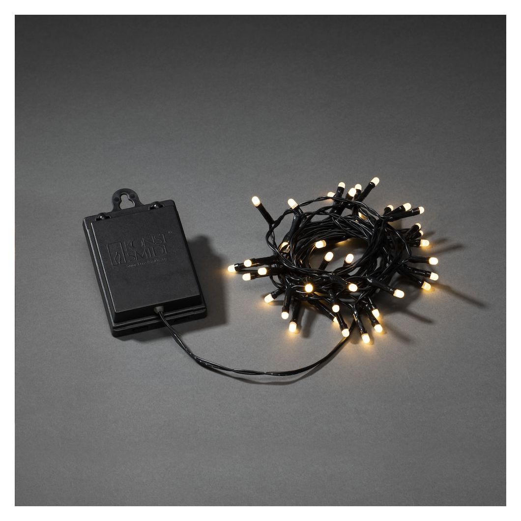 3724-130 Lichterkette (IP44) LED 390 mm Ultra-Warmweiß(2500K) Batterie/Akku 
