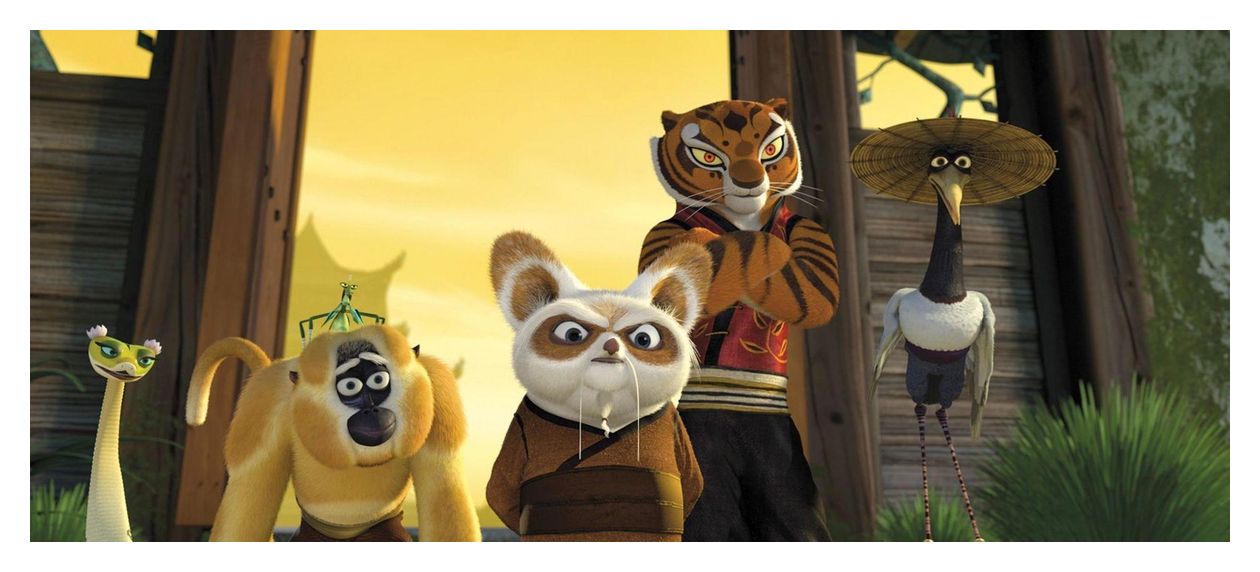Kung Fu Panda - 1-4 Collection (DVD) 