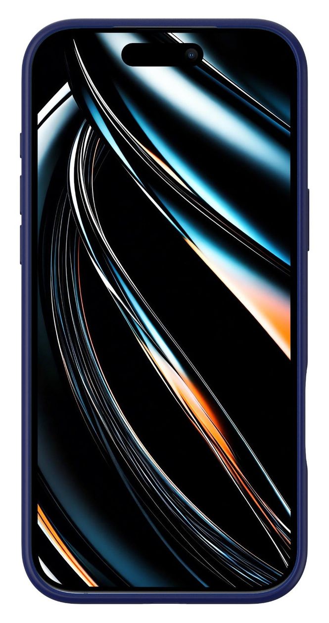 Flexi Protect Cover für Apple iPhone 18 Pro  (Navy, Blau) 