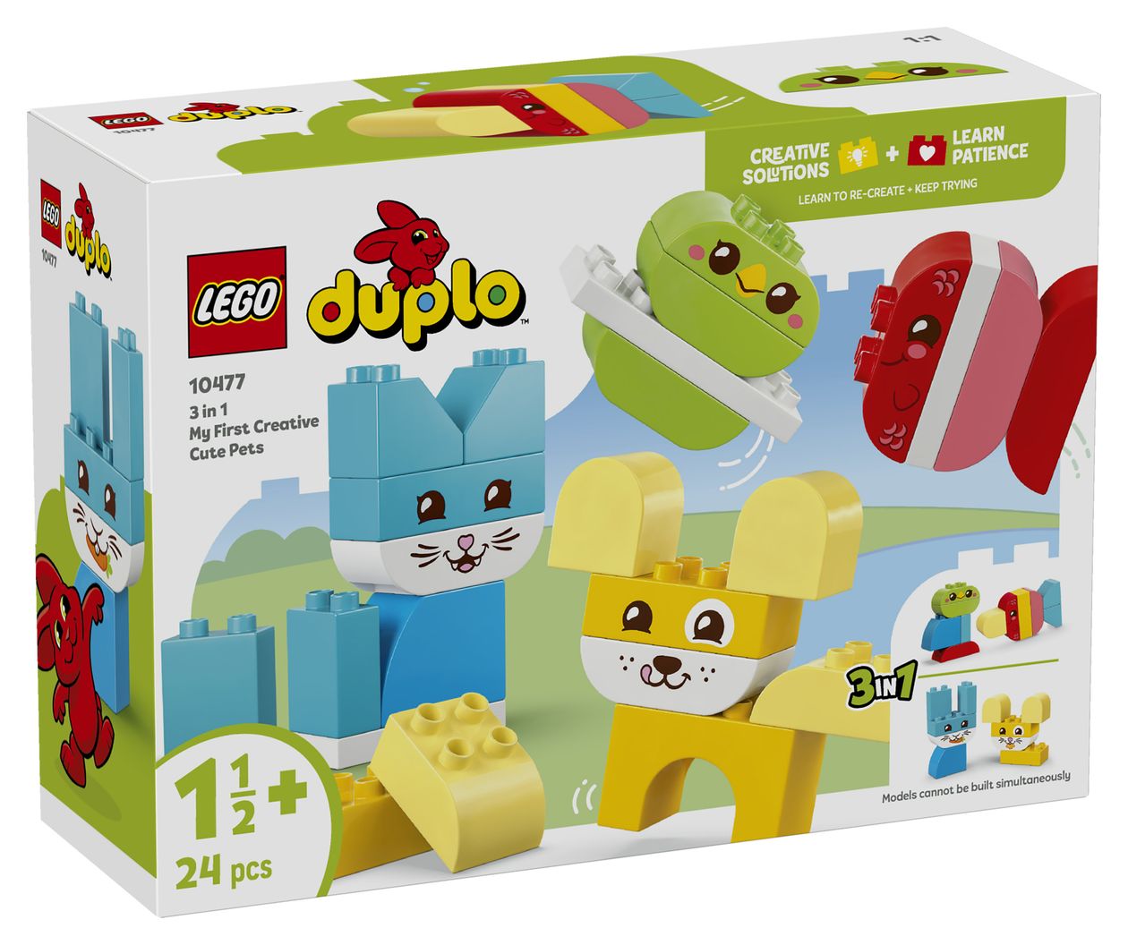 3-in-1 Kreative Tiere 