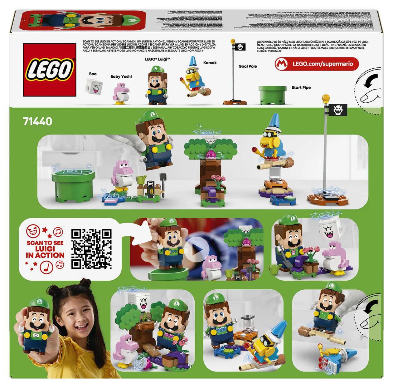 Abenteuer mit dem interaktiven LEGO® Luigi™ 