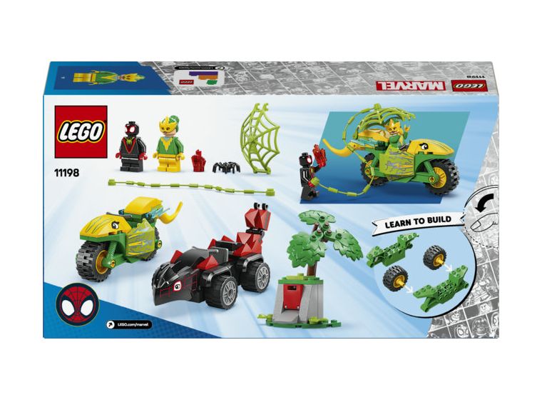 Actionspaß mit Spin und Electro in ihren Dino-Flitzern 