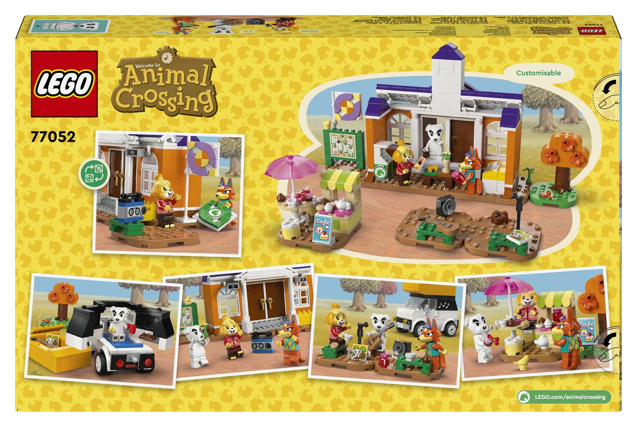 Animal Crossing K.K. spielt auf dem Festplatz Bauset 550 Teile  (Mehrfarbig) 