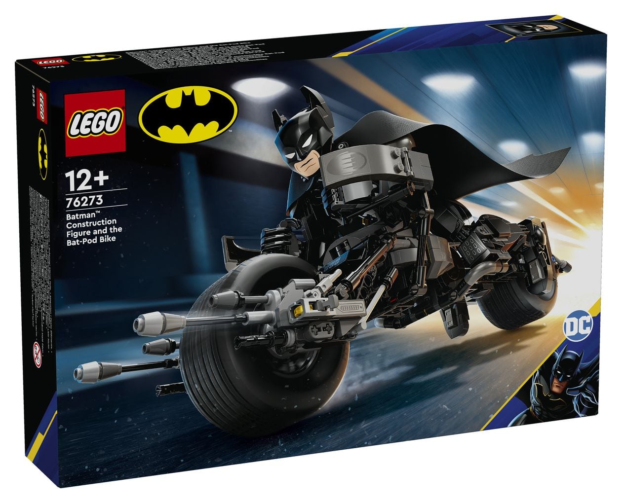 BatmanTM Baufigur mit dem Batpod 
