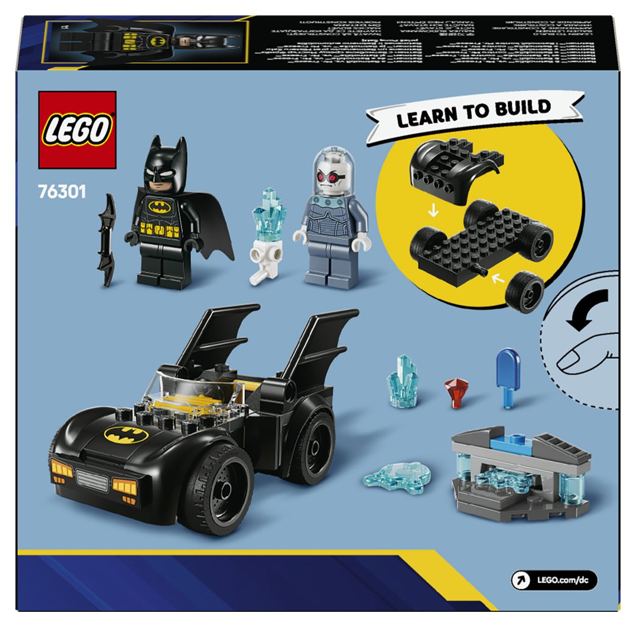 BatmanTM & BatmobilTM vs. Mr. FreezeTM 
