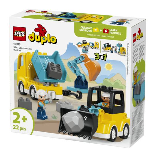 Baufahrzeuge – 3-in-1-Set 