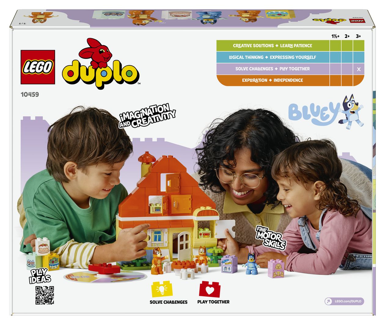 Blueys Familienhaus mit Memory-Spiel 