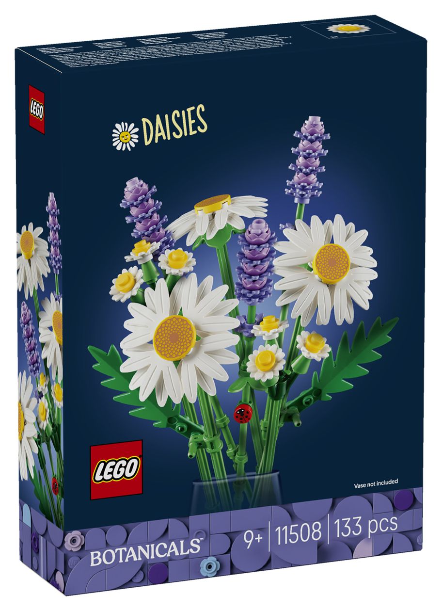 Botanicals Gänseblümchen Bauset 133 Teile  (Mehrfarbig) 