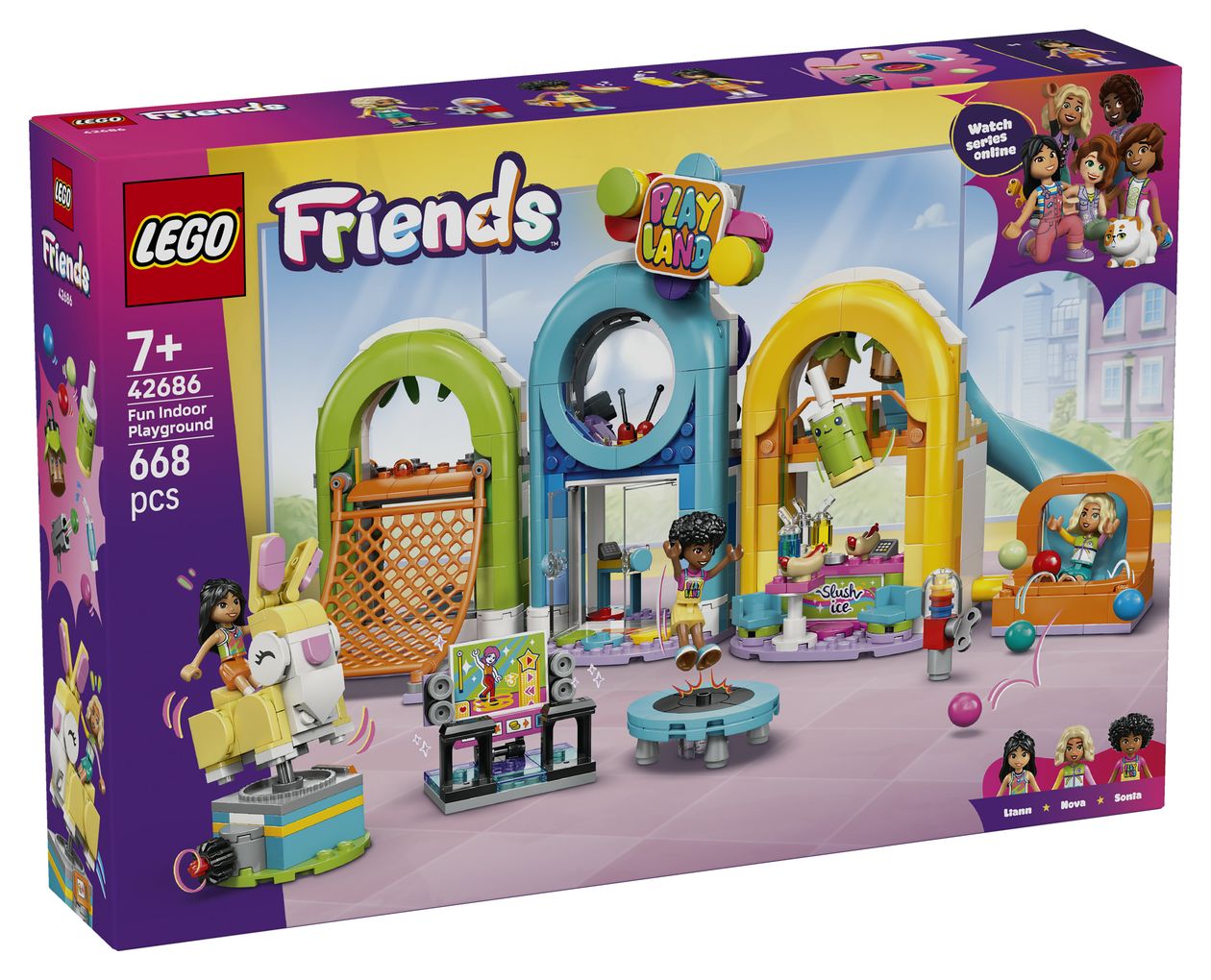 Cooler Indoor-Spielplatz 