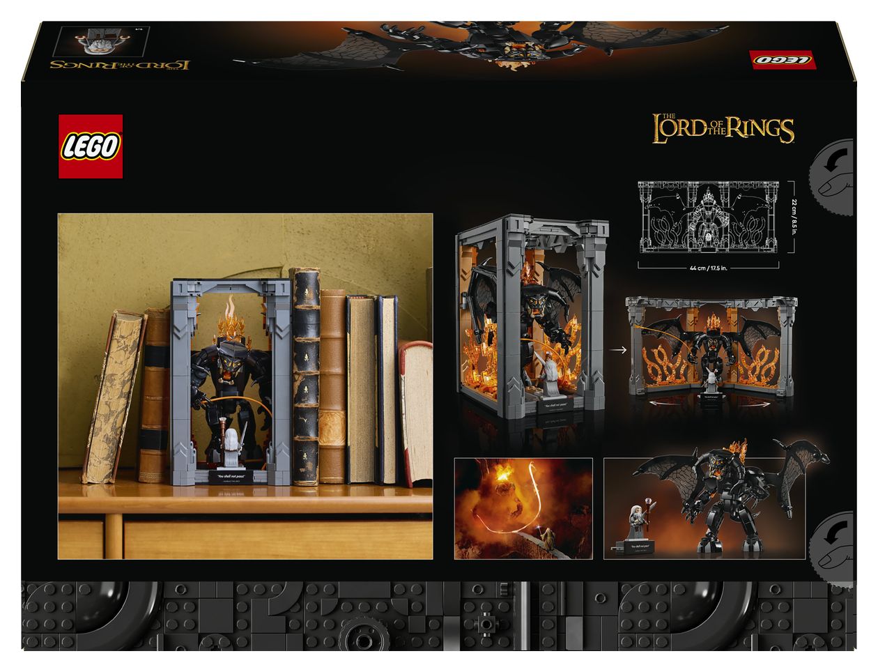 Der Herr der Ringe: Balrog™ Bücherstütze 