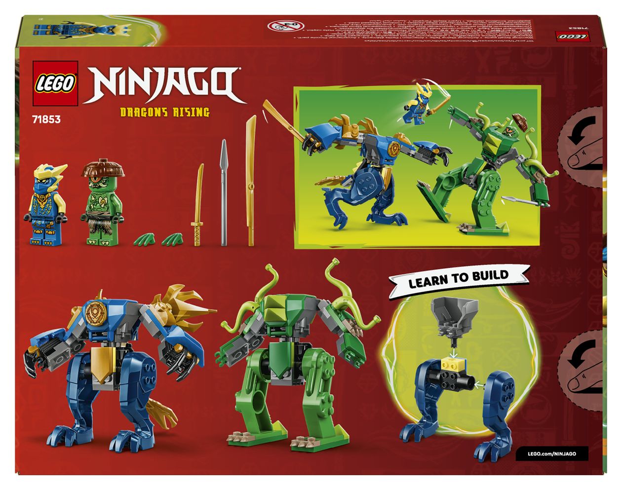 Duell mit Jays Drachen-Mech 