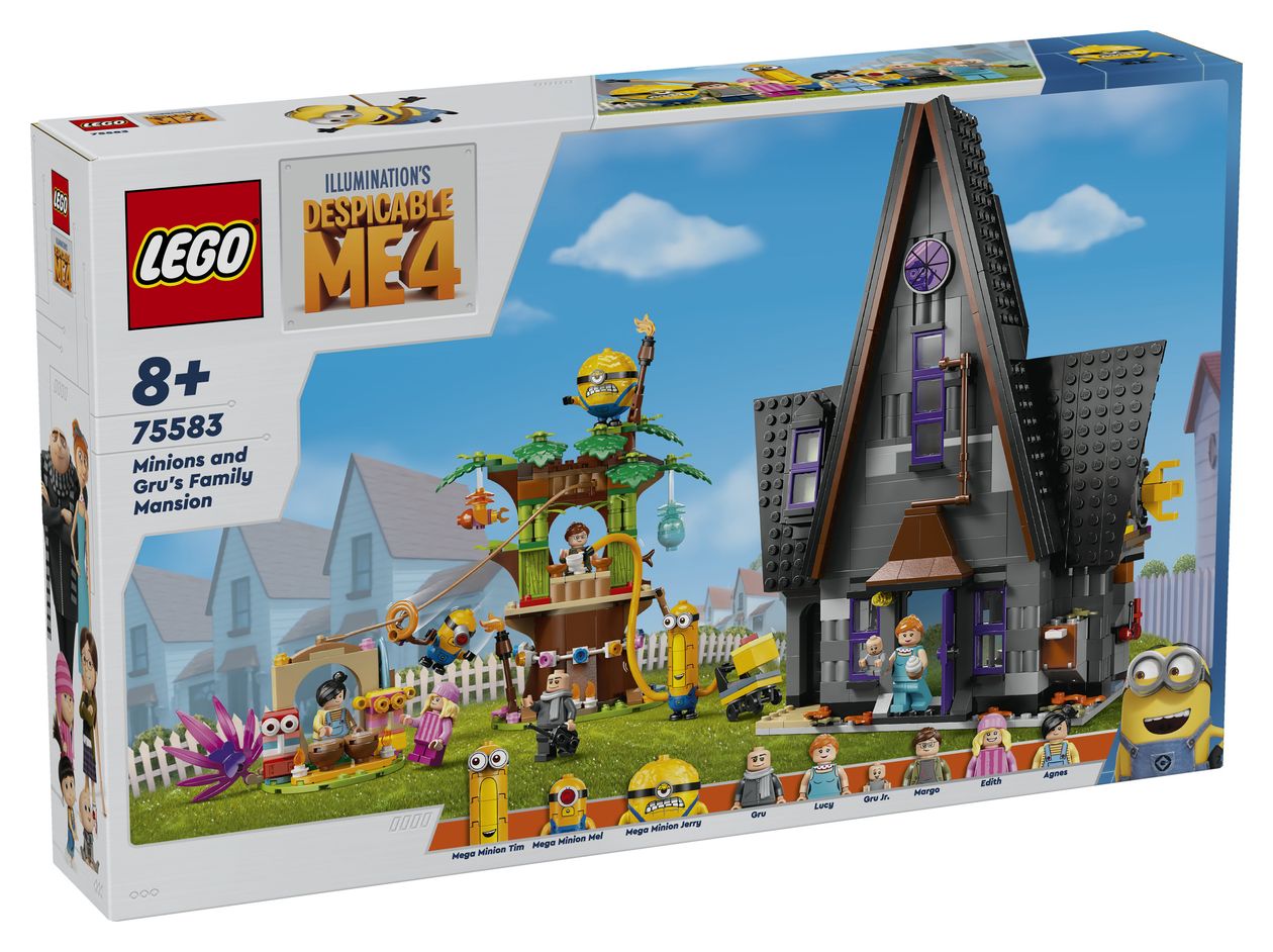 Familienvilla von Gru und den Minions 