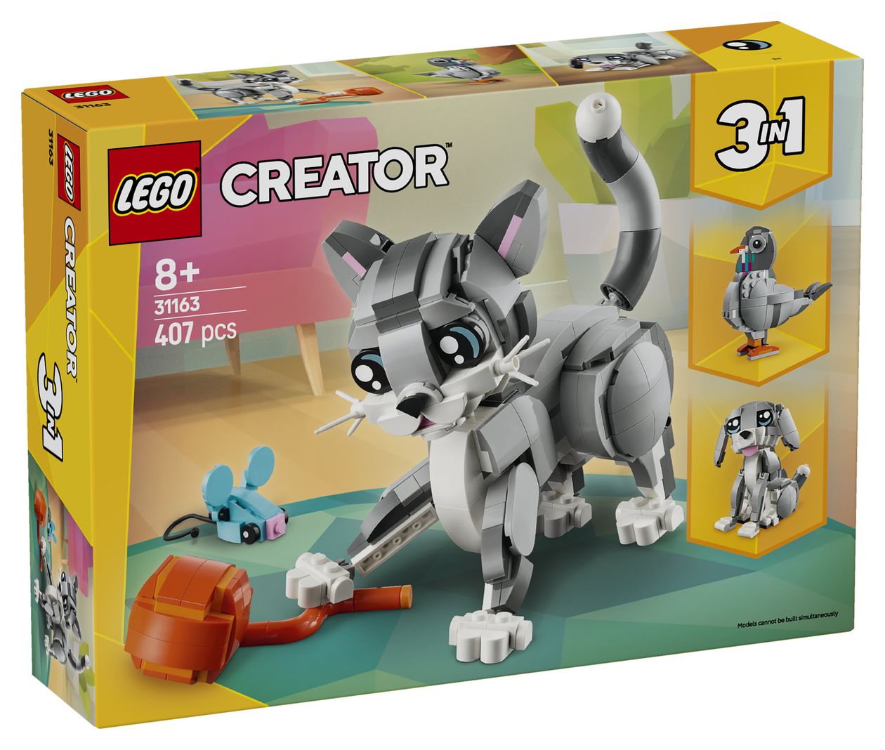 Graue Katze 