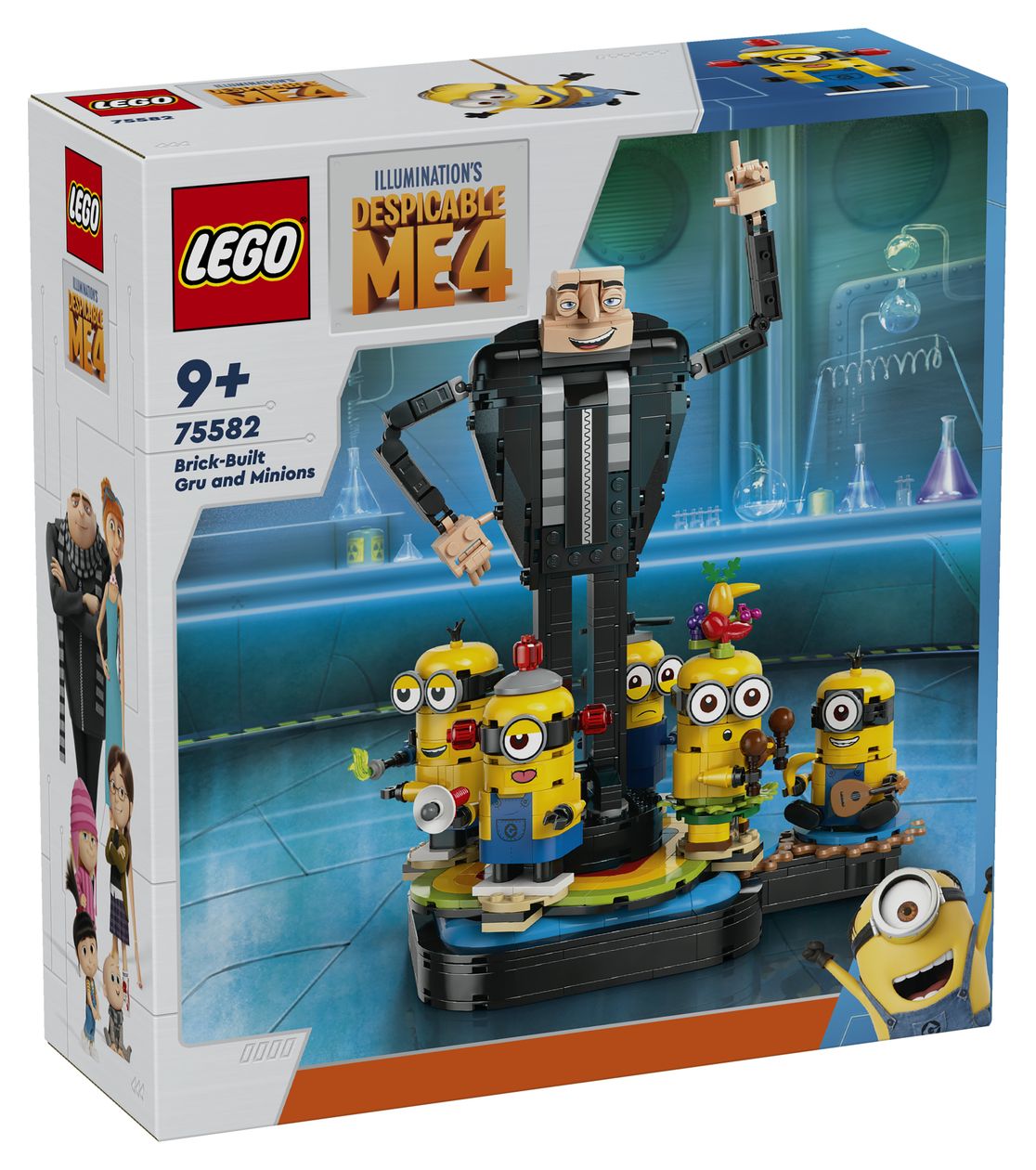Gru und die Minions aus LEGO® Steinen 