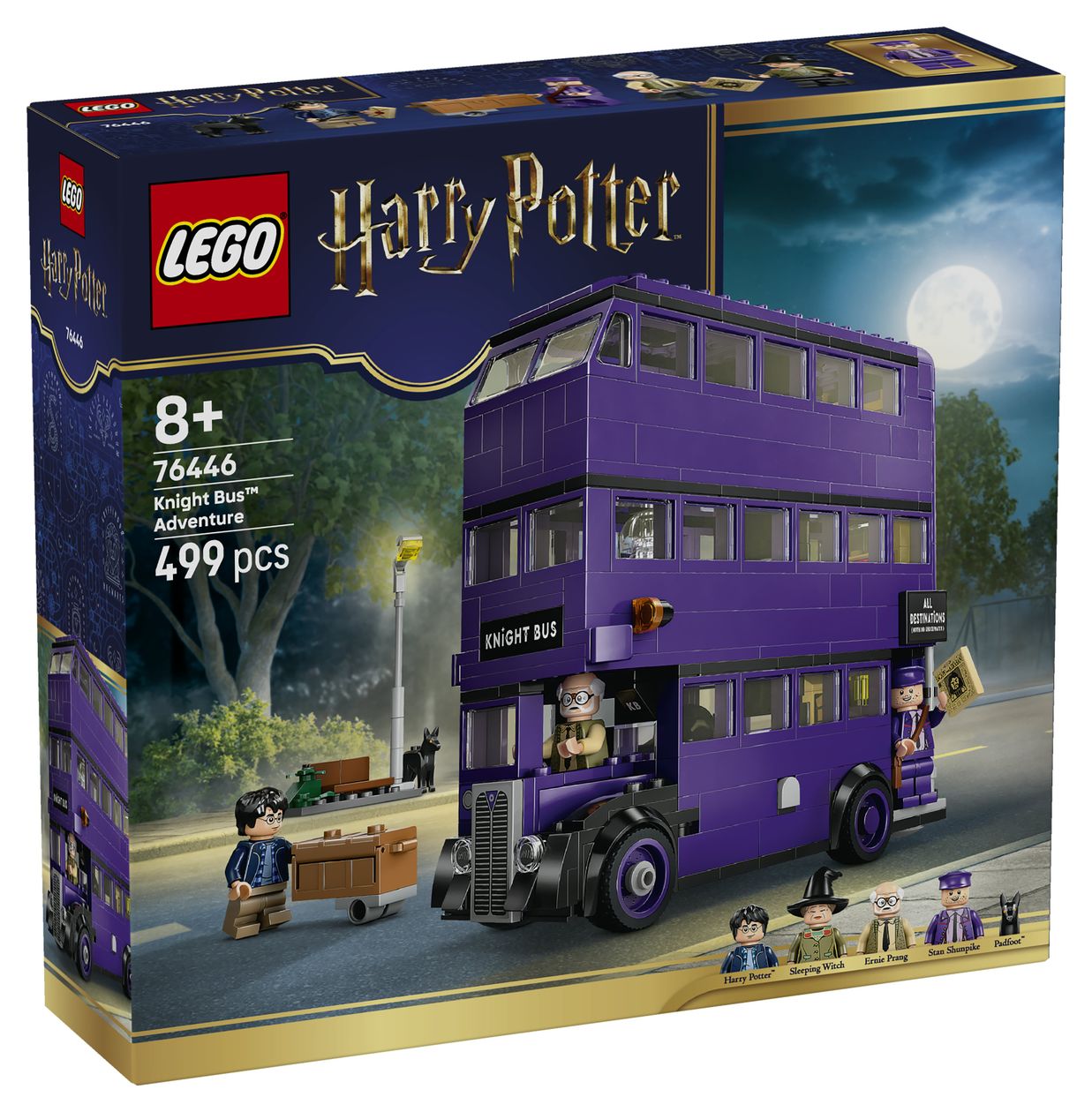 Harry Potter Abenteuer mit dem Fahrenden Ritter Bauset 499 Teile  (Mehrfarbig) 