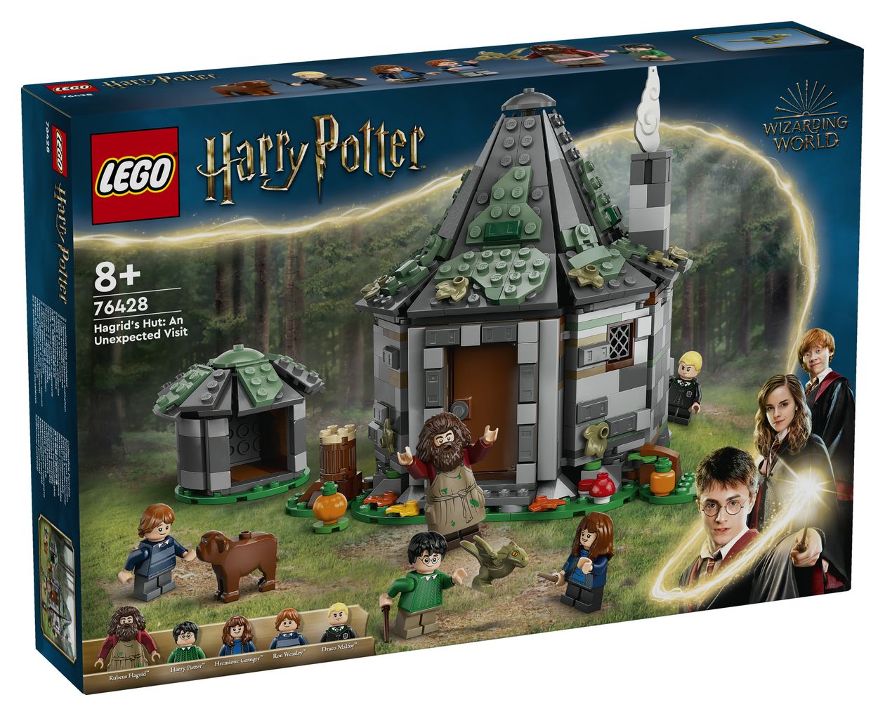Harry Potter Hagrids Hütte Ein unerwarteter Besuch Bauset 896 Teile  (Mehrfarbig) 
