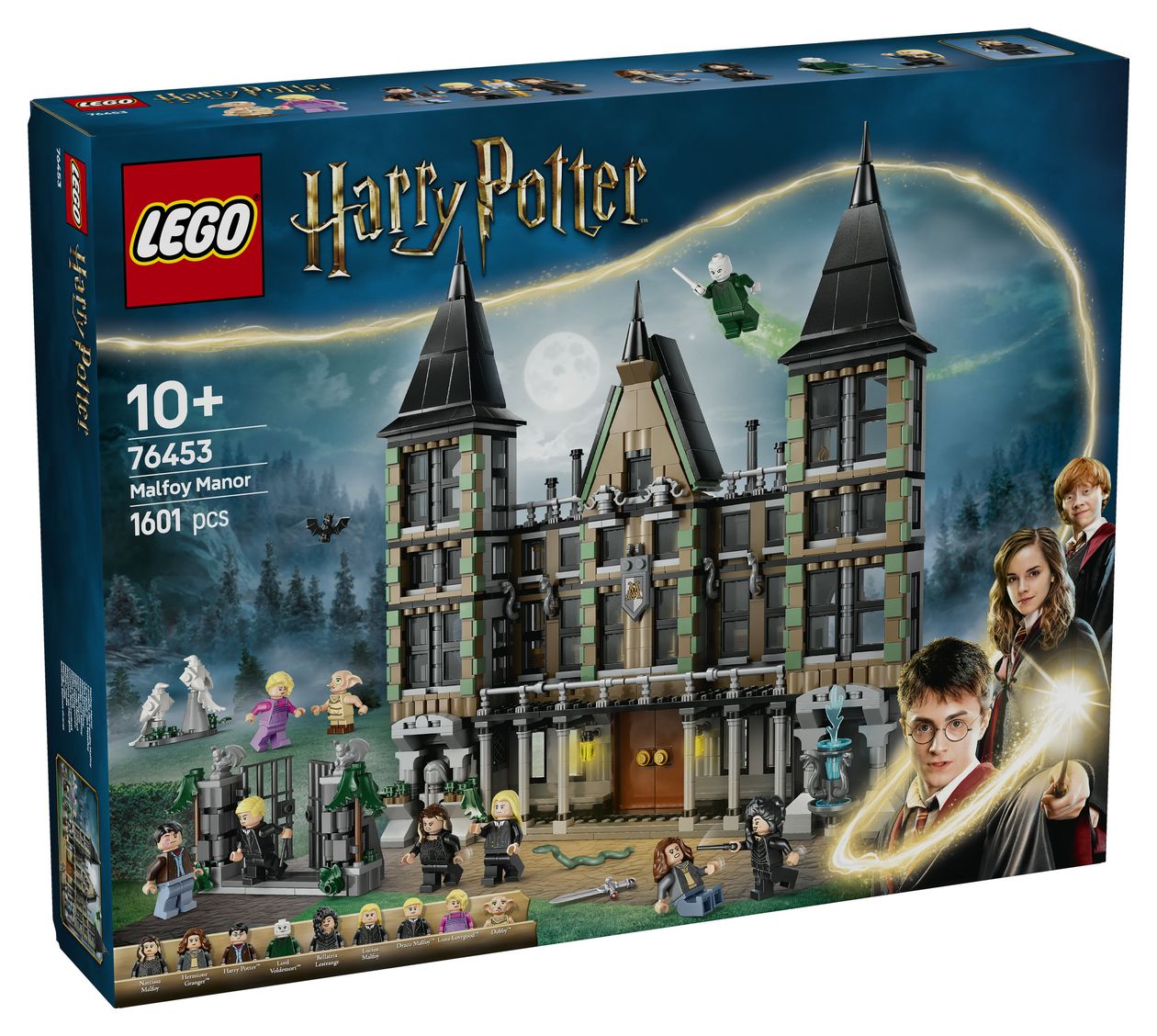 Harry Potter Landsitz der Familie Malfoy Bauset 1601 Teile  (Mehrfarbig) 