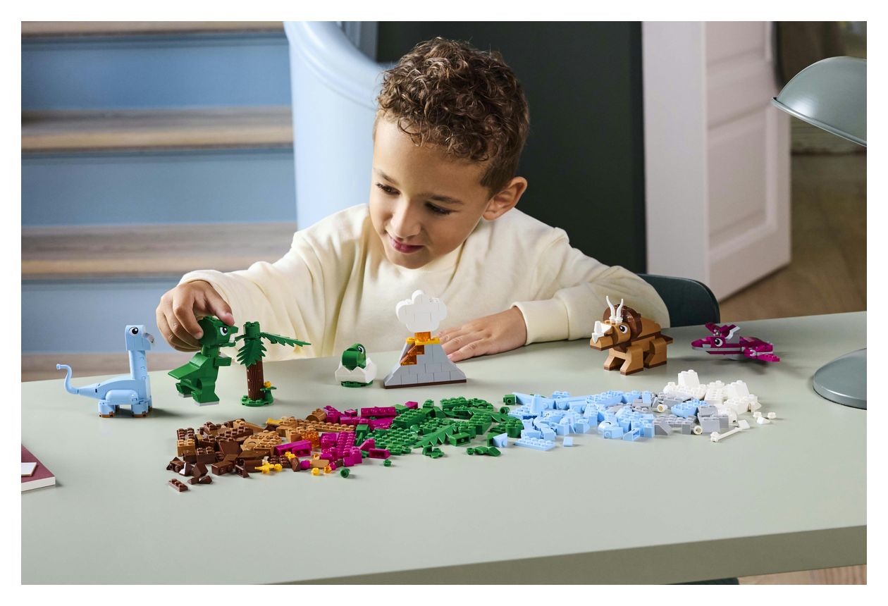 Kreative Dinosaurier 