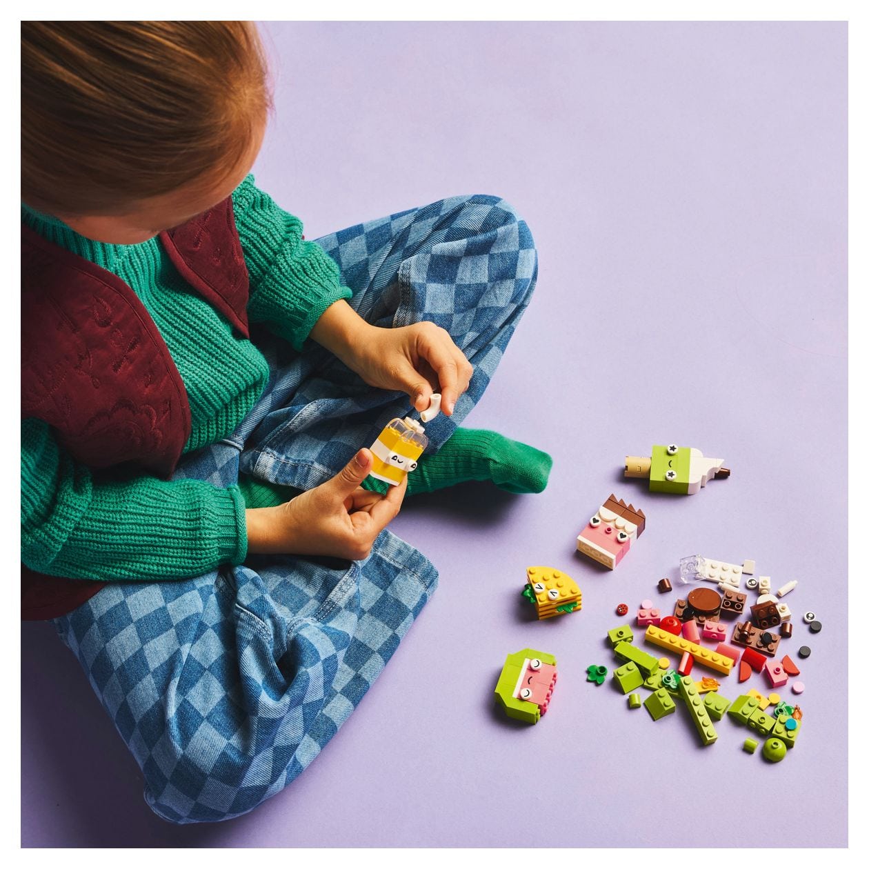 Kreativer Snack Bauspaß 