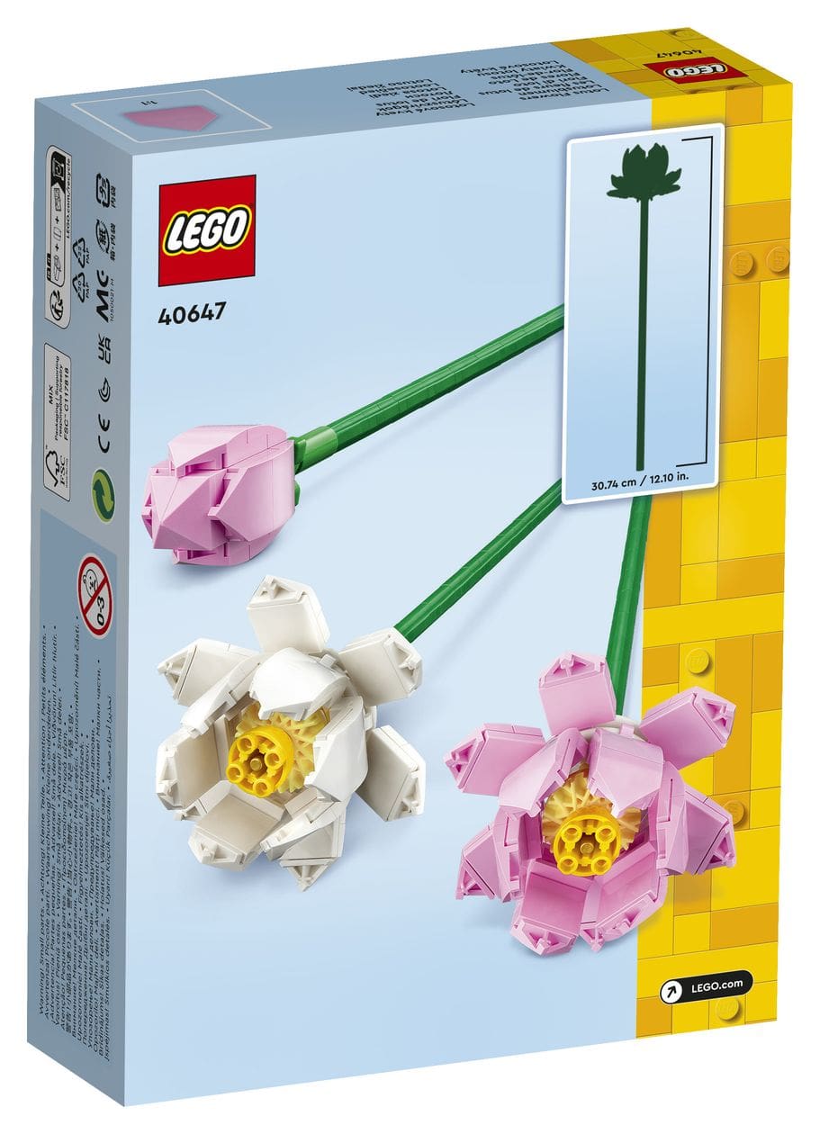 Lotusblumen Bauset 220 Teile  (Mehrfarbig) 