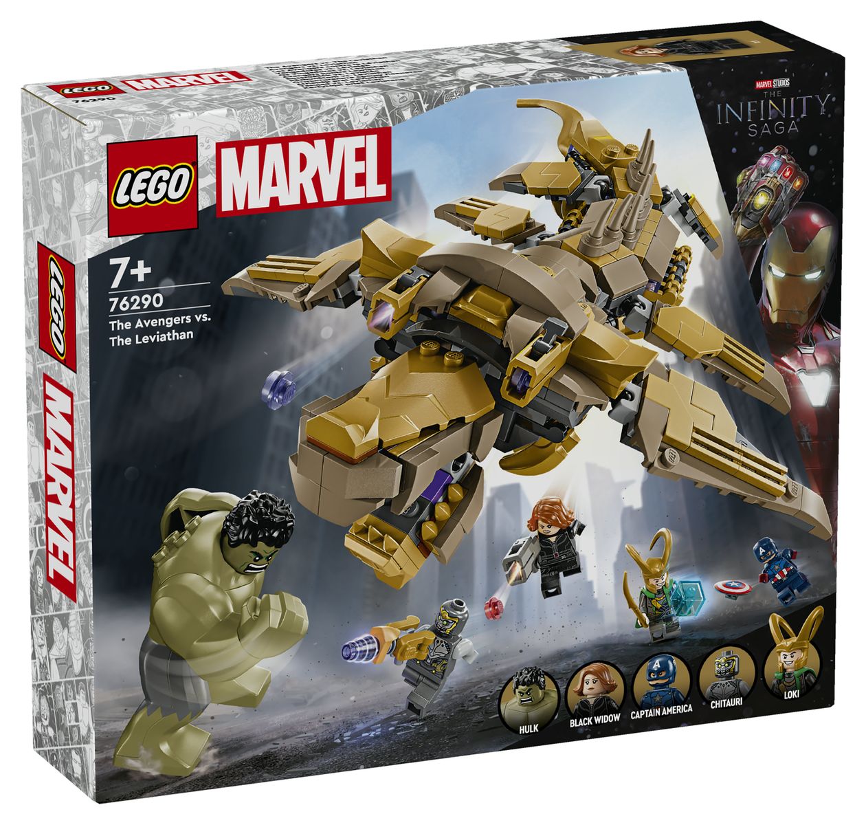 Marvel Avengers vs. Leviathan Bauset 347 Teile  (Mehrfarbig) 
