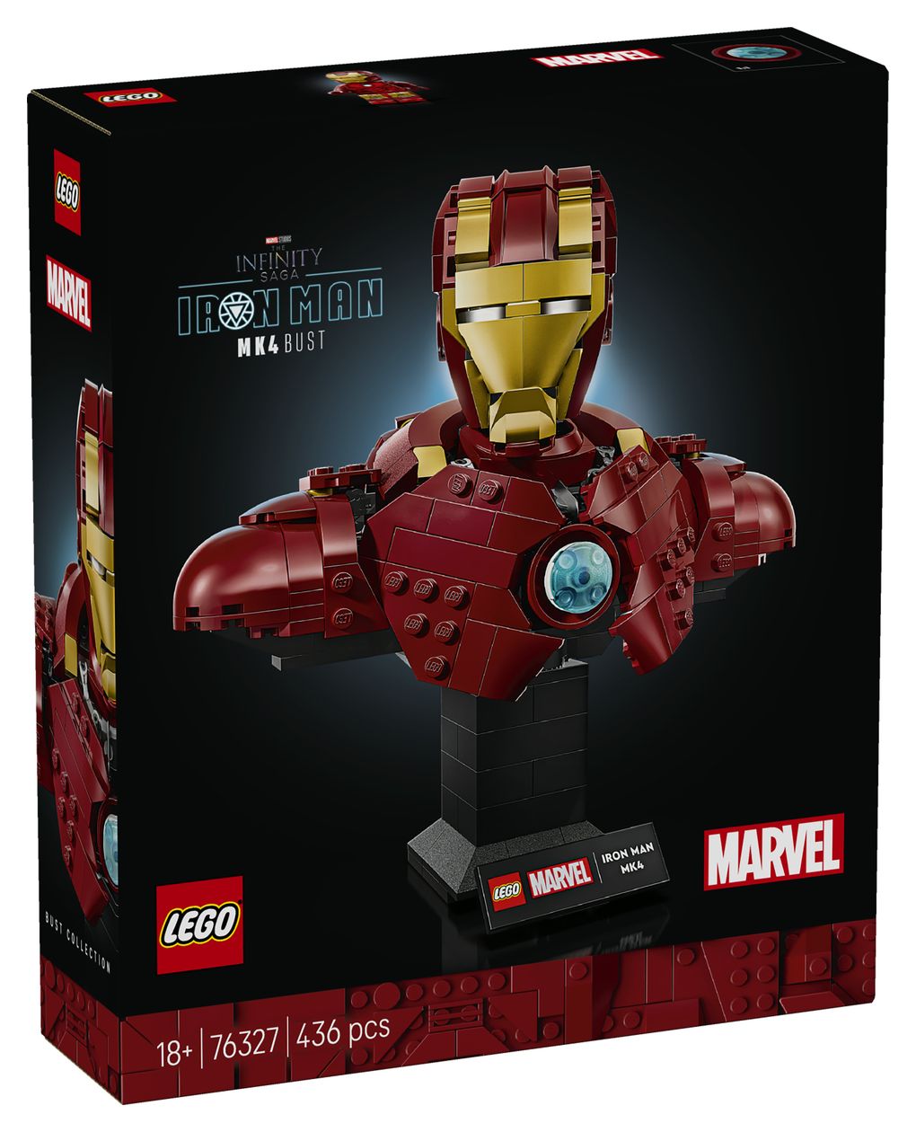 Marvel Iron Man MK4 Bauset 436 Teile  (Mehrfarbig) 