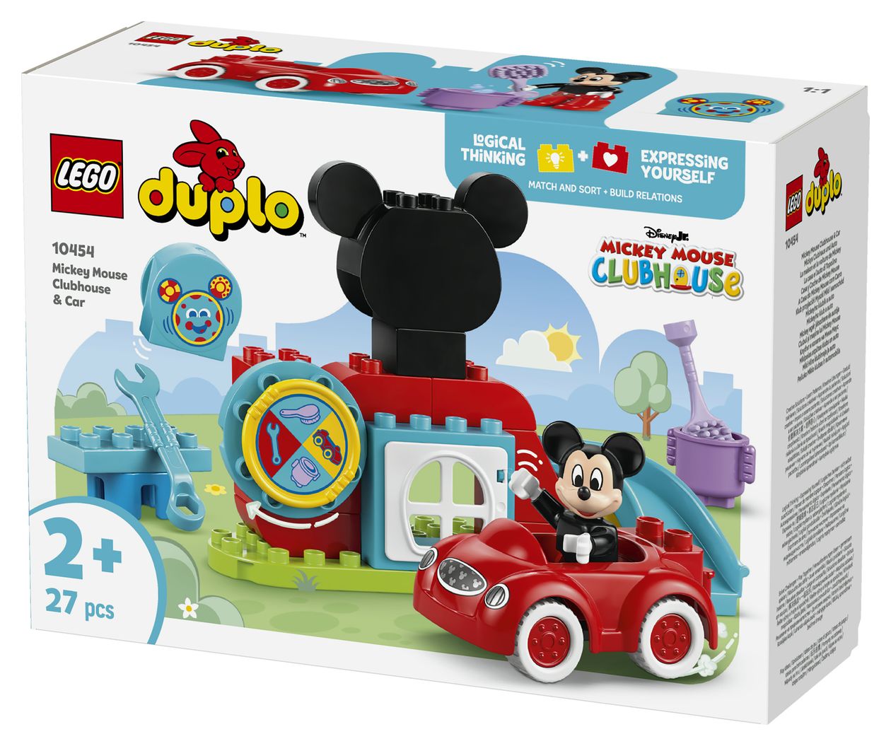 Mickys Clubhaus und Auto 