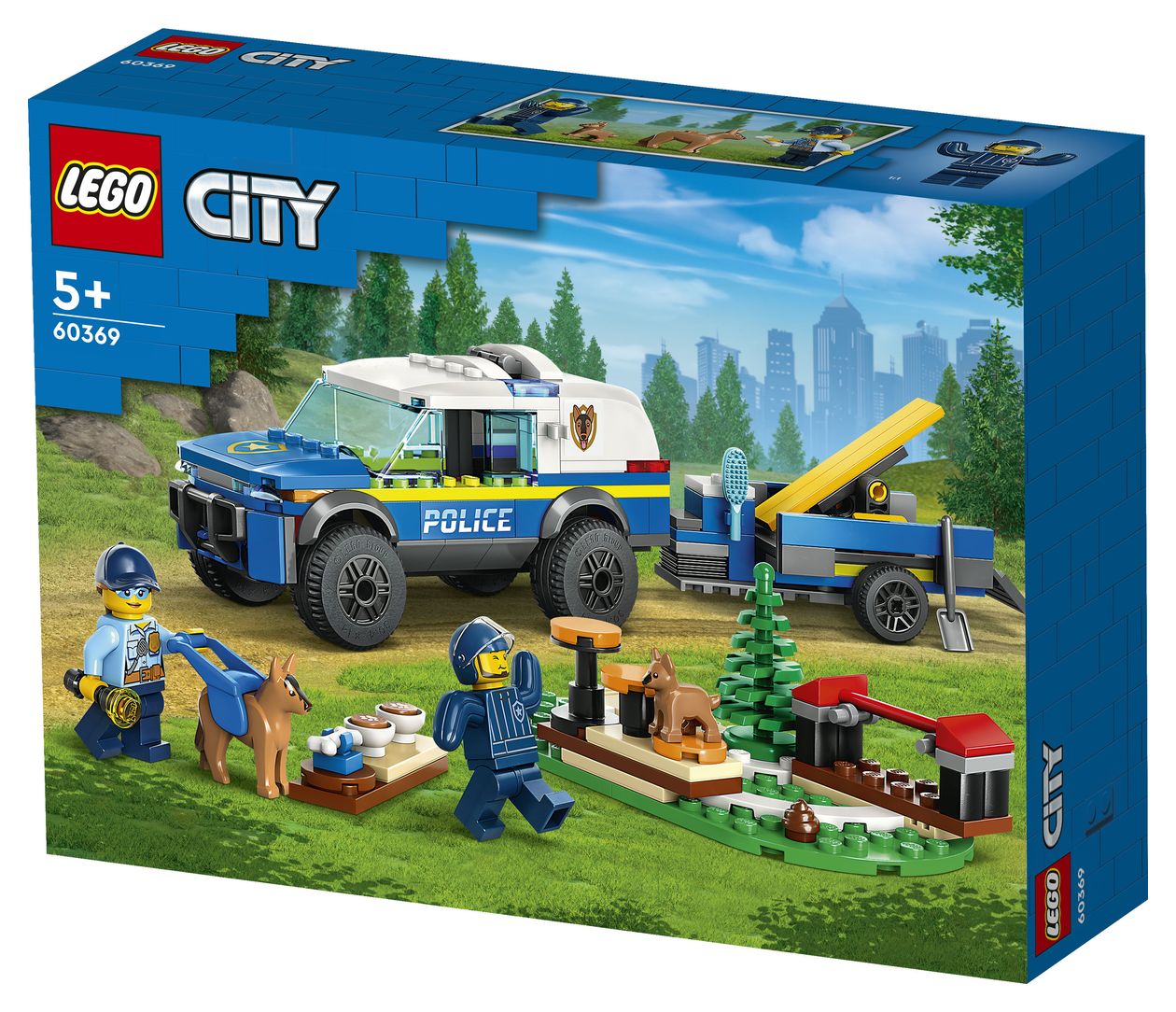 Mobiles Polizeihunde-Training 