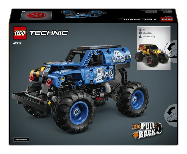 Monster Jam™ Grave Digger™ Feuer und Eis 