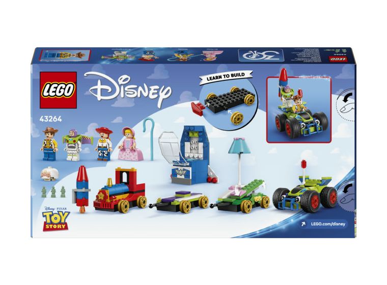 Partyzug und das Auto RC aus Toy Story 