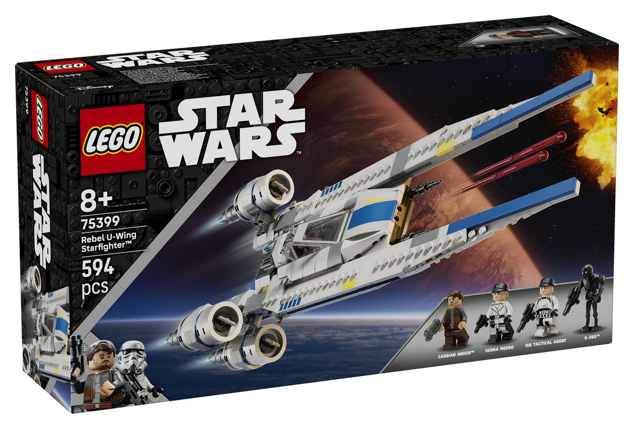 Star Wars Rebel U-Wing Starfighter Bauset 594 Teile  (Mehrfarbig) 