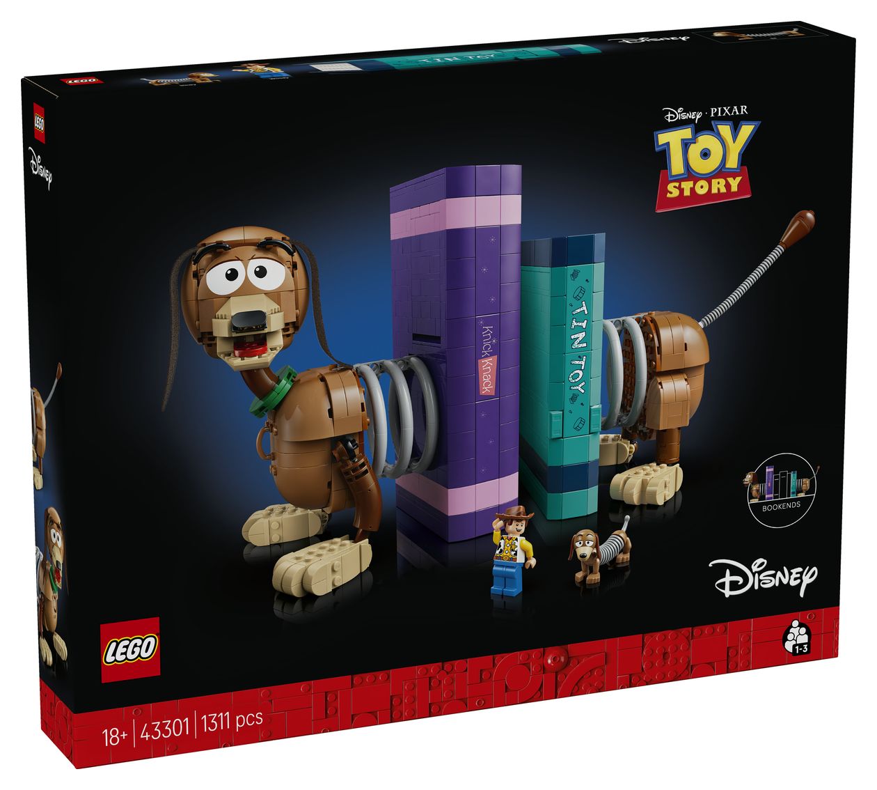 Toy Story: Slinky-Buchstützen 