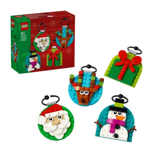 Verschiedene Christbaumanhänger 