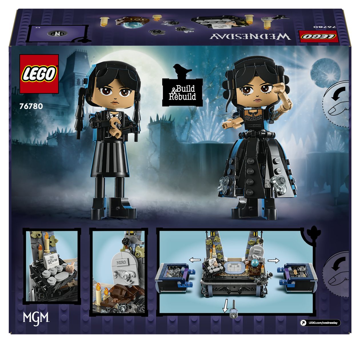 Wednesday Addams Baufigur 