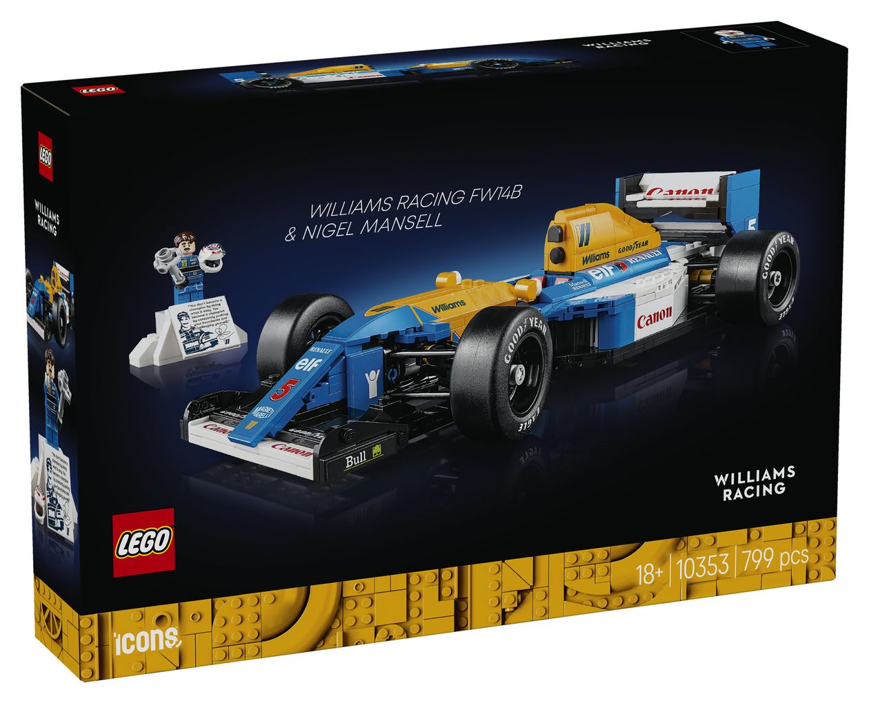 Williams Racing FW14B mit Nigel Mansell 
