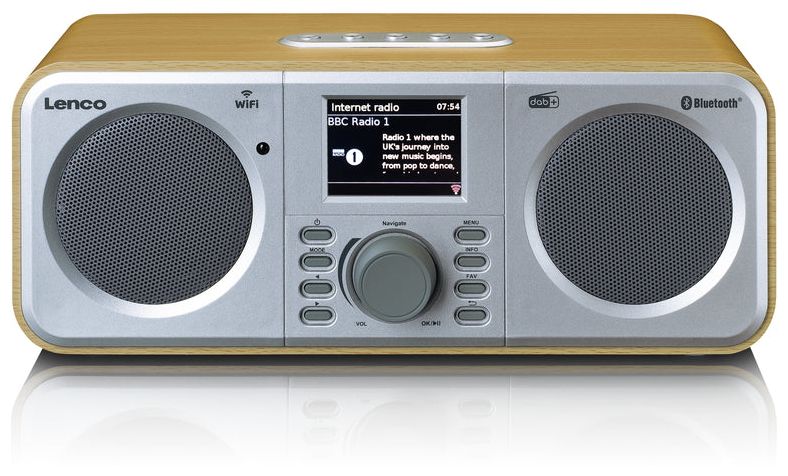 DIR-141 Bluetooth DAB+, FM, PLL Radio (Holz) 