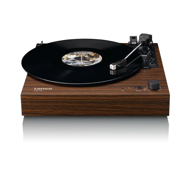 LS-15WD Audio-Plattenspieler mit Riemenantrieb  (Holz) 